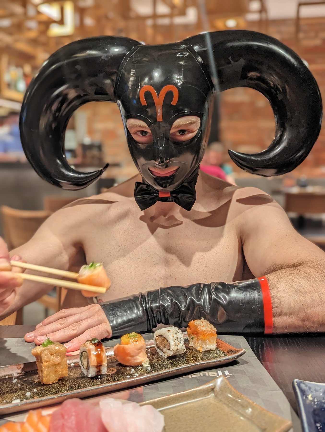 Dinner, in character